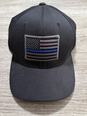 Thin Blue Line FlexFit Cap (small-medium) - NEW